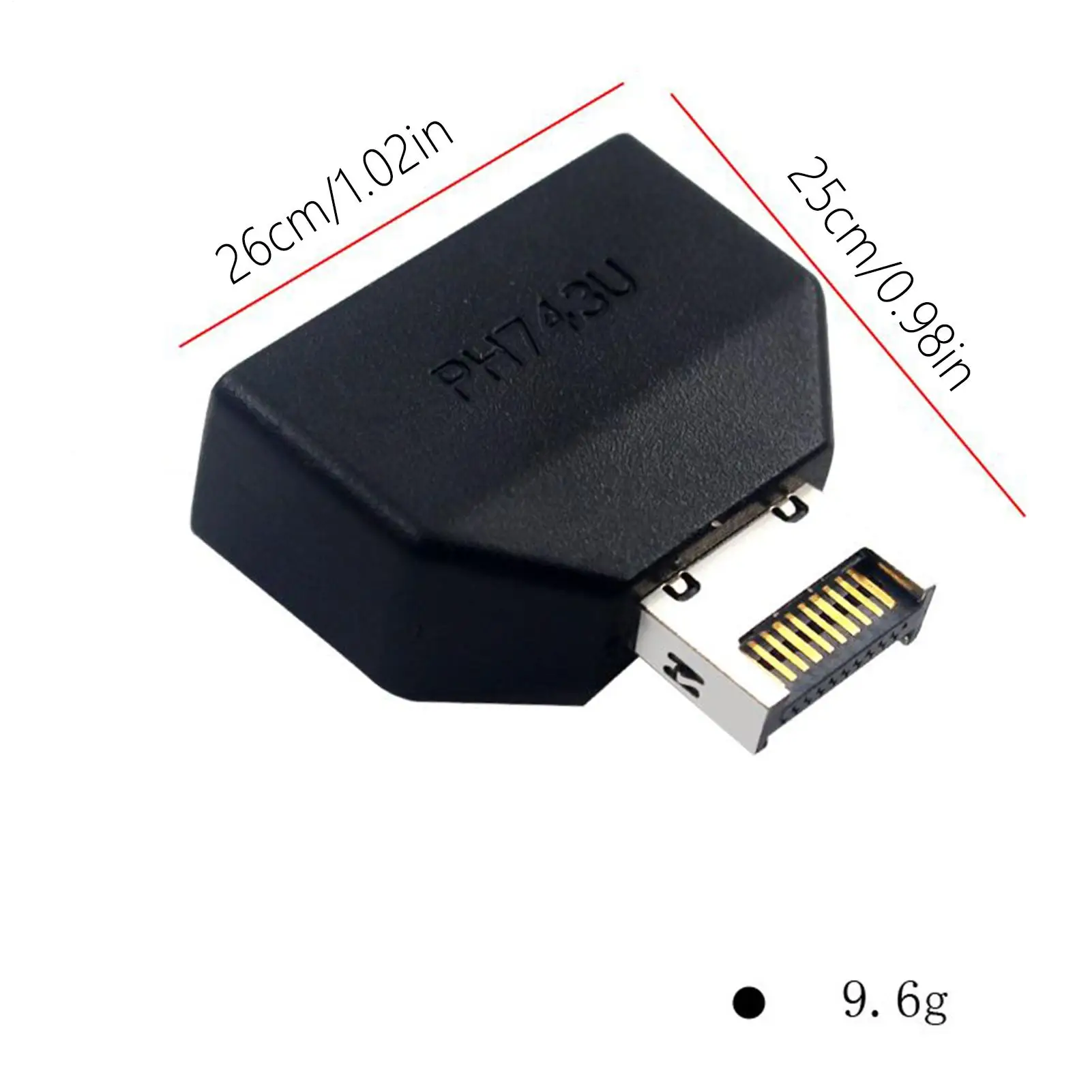 USB C اللوحة الأم رأس الفاصل المكونات N-Play نوع A/C تحويل رأس اللوحة الأم الداخلية محول تمديد للكابل