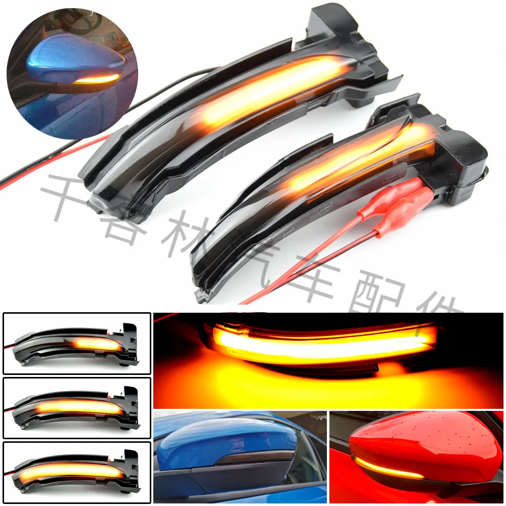 

Suitable for Ford Focus 4 Mk4 19-20 LED side mirrors with flowing light and turn signal lights