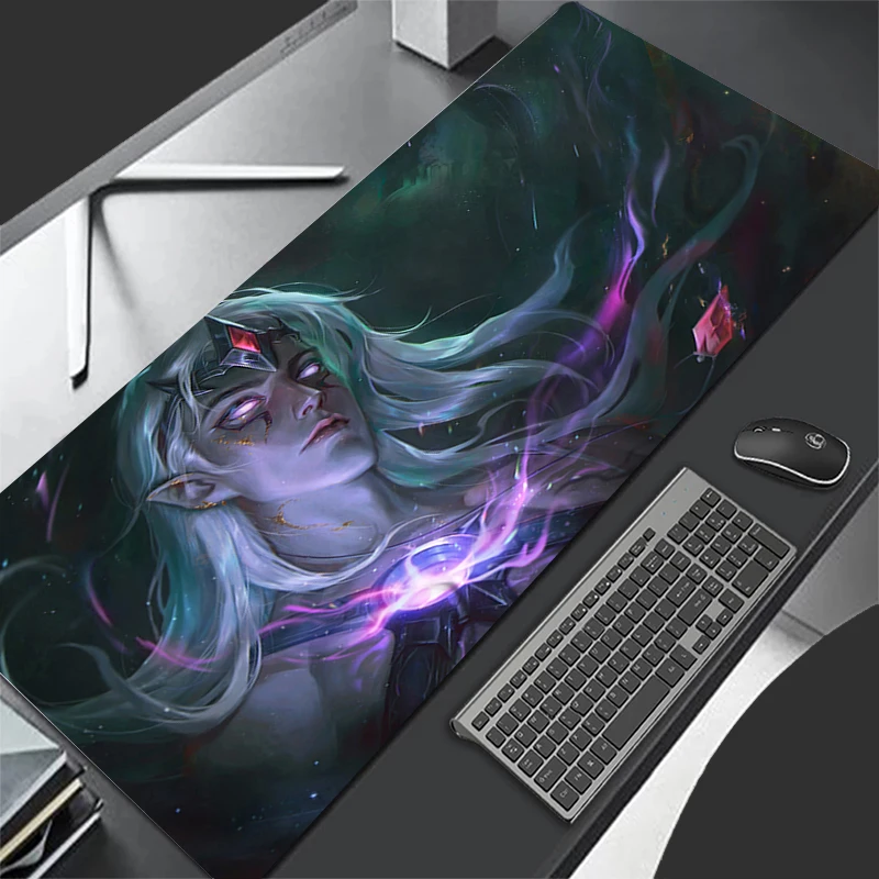 

League of Legends Varus Mouse Pad Laptop Cool Anime Boy Mousepad Gaming Accessories Keyboard Rug PC Speed Extended Desk Mat Pad