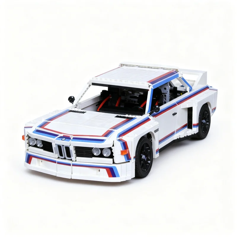 4741 Teile MOC Technik BMW 3 0 CSL IMSA 1 Modellbausatz Architektur Kinder Geburtstag Kreative Idee DIY Weihnachtsgeschenk Spielzeug
