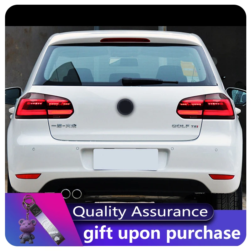 

Стайлинг автомобиля для Volkswagen VW Golf 6 2010-2012 задний фонарь DRL задний фонарь светодиодный тормозной указатель поворота задние фонари автоматические аксессуары