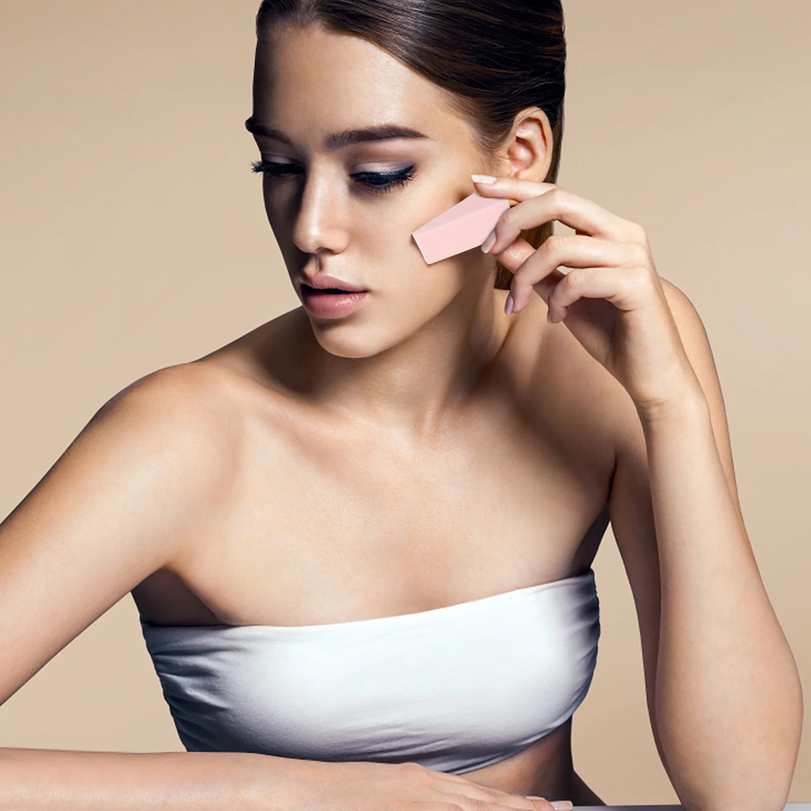 

96Pcs Makeup Sponge Set Triangle Sponges for Foundation Powder Cream Liquid Makeup Applicators Tools Make Up Sponge