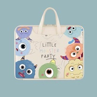 Cartoon Cute Tablet Bag Handbag is Suitable For iPad 9.7/10.2/10.5/11 Inches and Other Brands Of Tablets Under 11 inches