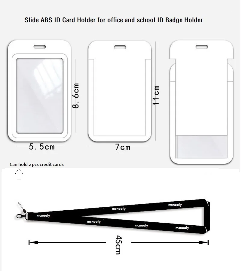 Großhandel Eule Jungen Lanyard Kunststoff Anime ID Kartenhalter Coole Mode Abzeichen Schiebearbeit Namensschild Bus Lanyard Kartenhalter – Detail 1