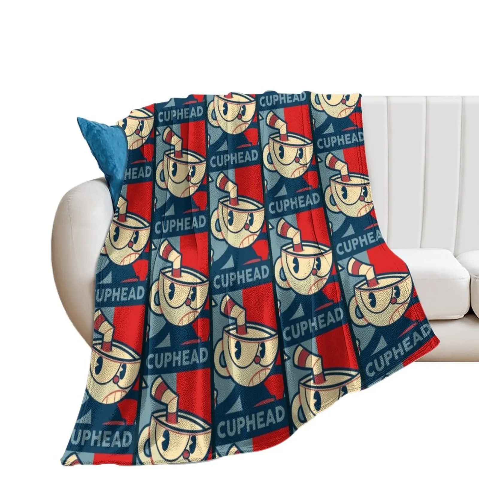 

CUPHEAD Throw Blanket Luxury St wednesday Cute Plaid Blankets