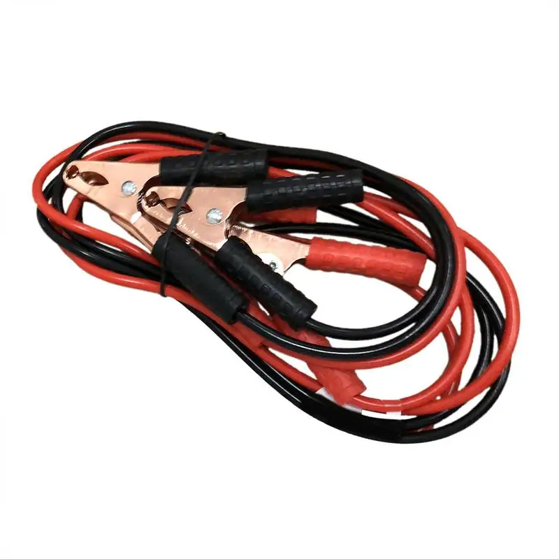 Jumper Cables For Car Battery Heavy Duty Automotive Boosters Cables Emergency Jump Starters Leads Double-ended With Clamps Clip