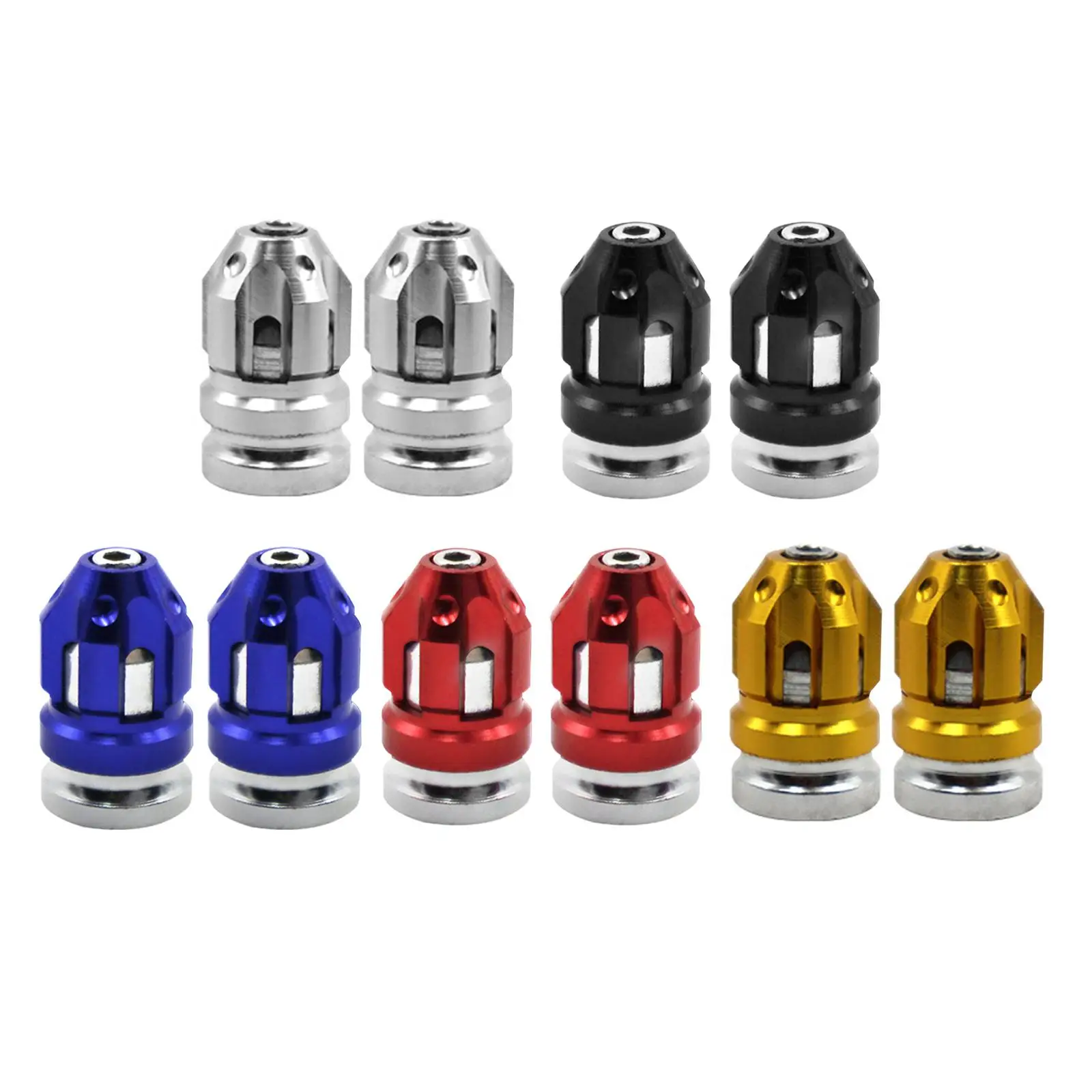 

2x Universal Tire Valve Caps, Dustproof for Bicycles Automobile Cars Suvs Motorcycles