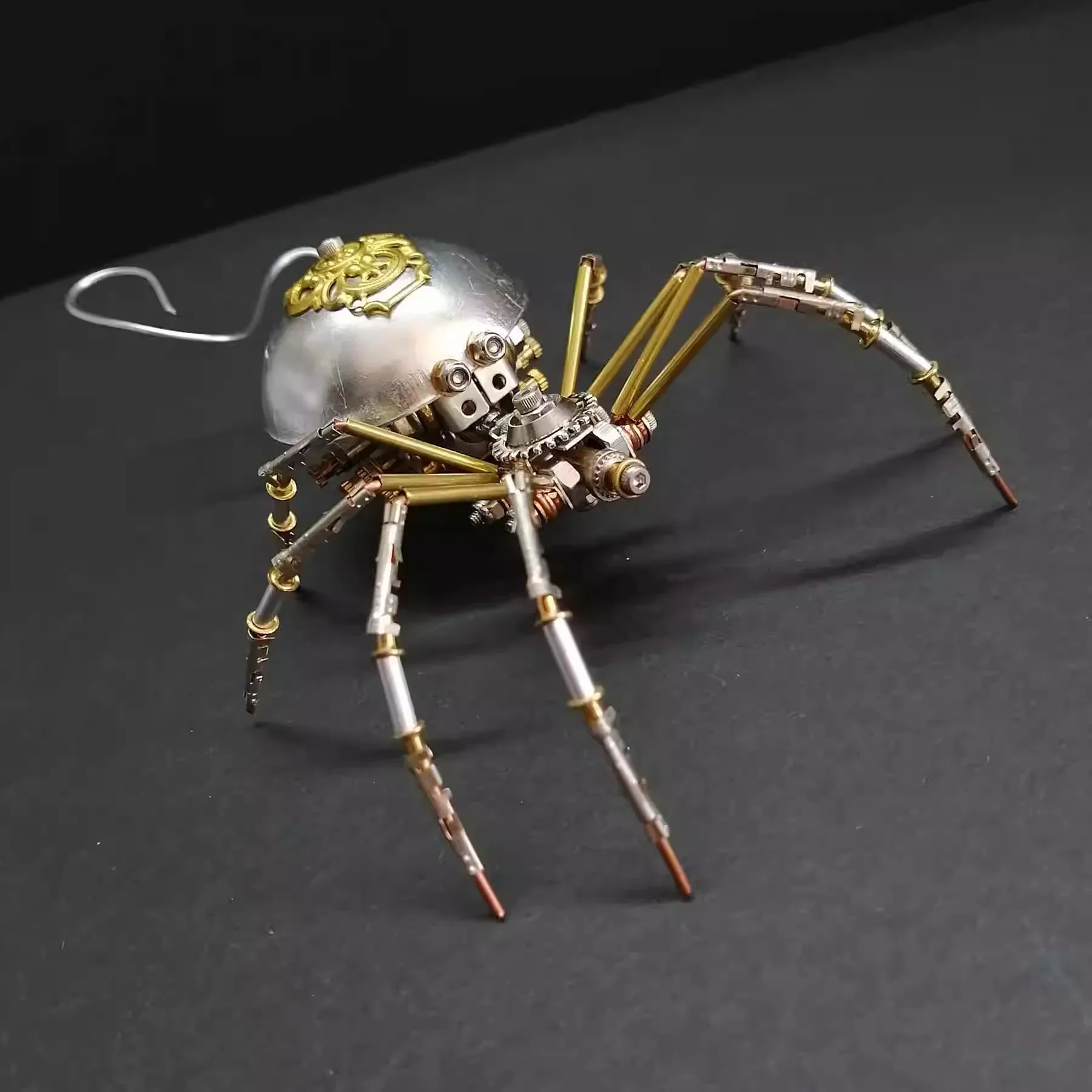 

3D Mechanical metal Insect Brass Puzzle Steampunk Spider Model, Puzzle DIY Craft Kit Great Gifts for Teens Christmas Ornaments