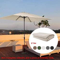 Parasol de jardin imperméable, parasol de jardin, voile d'extérieur, balcon, piscine, couverture supérieure