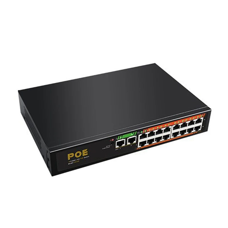 1 grupo txe046 16-port 100gbe + interruptor do gigabit de 2 portas, tomada do eu ac100-240v