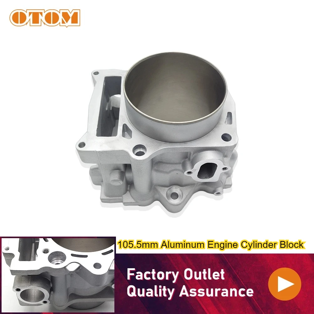 HOT 2006-2023 Motorcycle Cylinder Block 105.5MM Bore For YAMAHA Grizzly Rhino Raptor 700 ATV Off-road Engine Air Cylinder Barrel