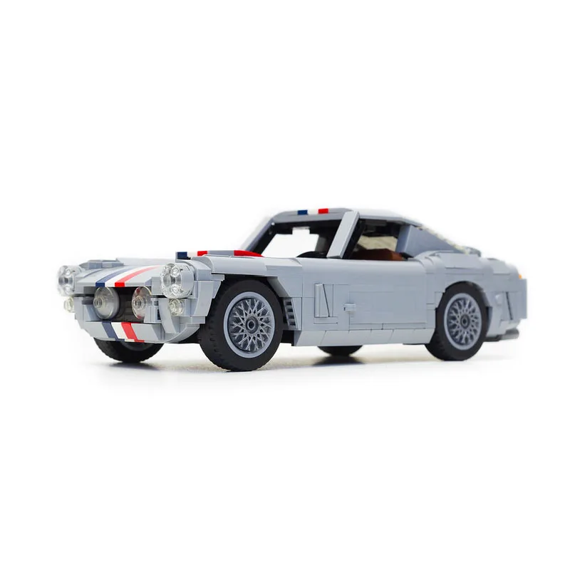 MOC-37457 Klassieke Supercar 250 Gt Assemblage Splitsing Bouwsteen Model 1053 Auto Onderdelen Bouwsteen Kids Verjaardag Speelgoed Cadeau