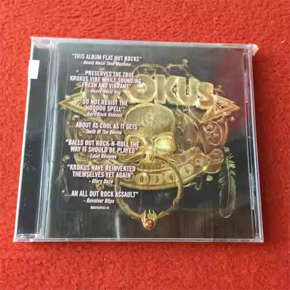 CD Este é o 16º álbum de estúdio da lendária banda suíça de hard rock/heavy metal Krokus, 'Hoodoo' (lançado em 2010)