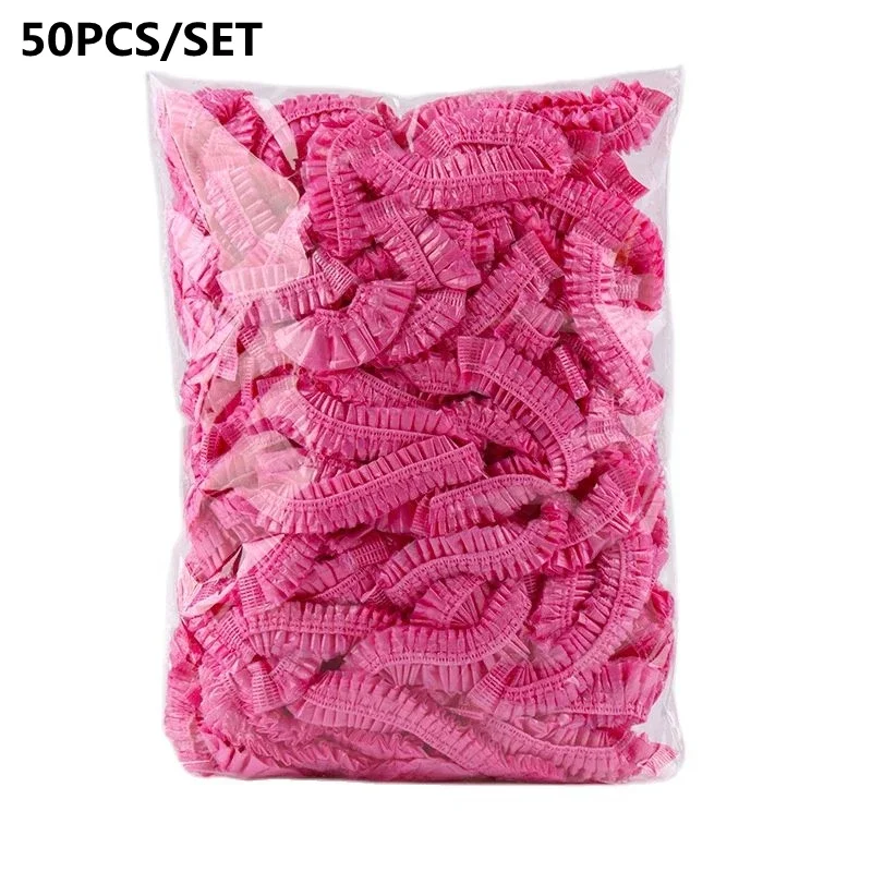 Disposable Shower Cap Covers, Waterproof Hair Caps