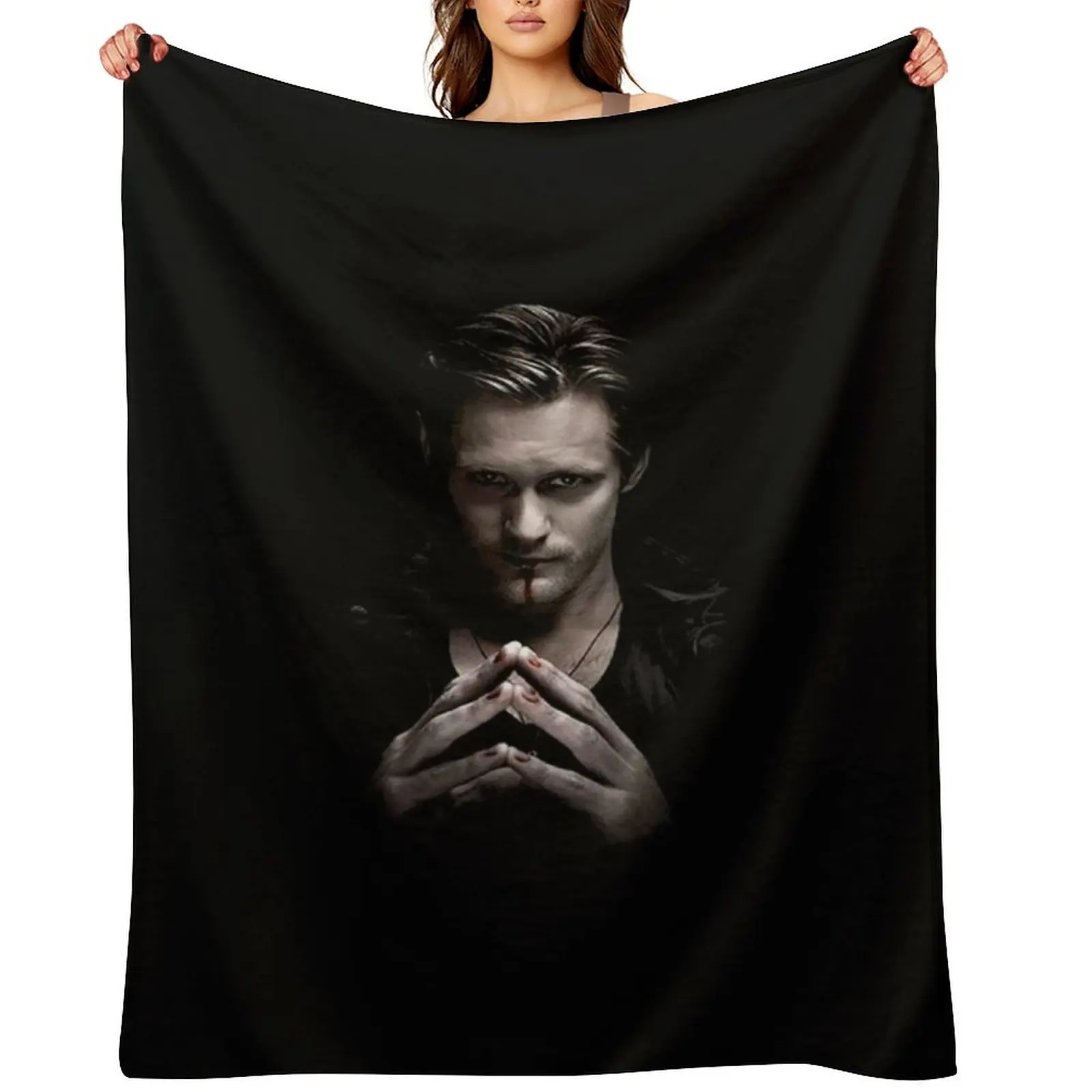 

Eric northman Throw Blanket Nap Sofa Quilt Vintage Decorative Throw Blankets