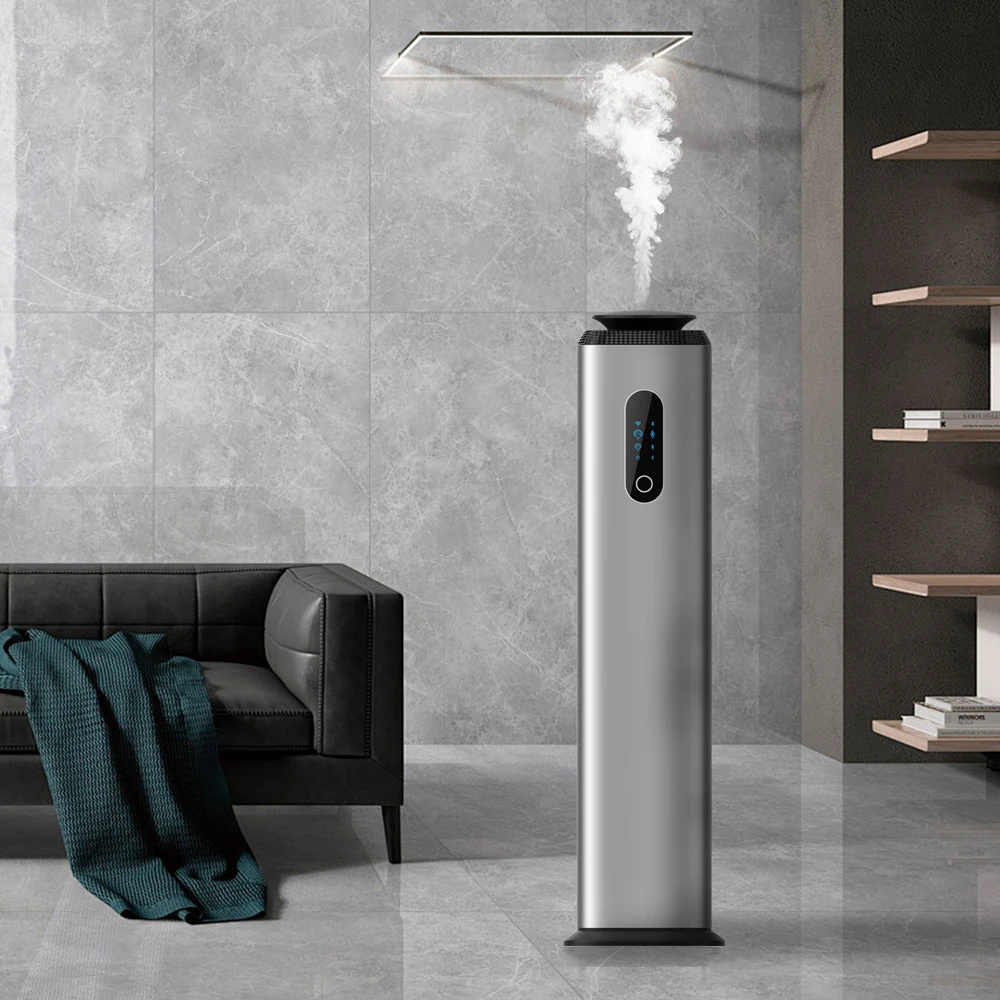 فاخر منخفض الضوضاء التجارية رائحة الهواء الناشر طويلة الأمد آلة رائحة المنزلية الناشر مع شاشة تعمل باللمس الذكية #2