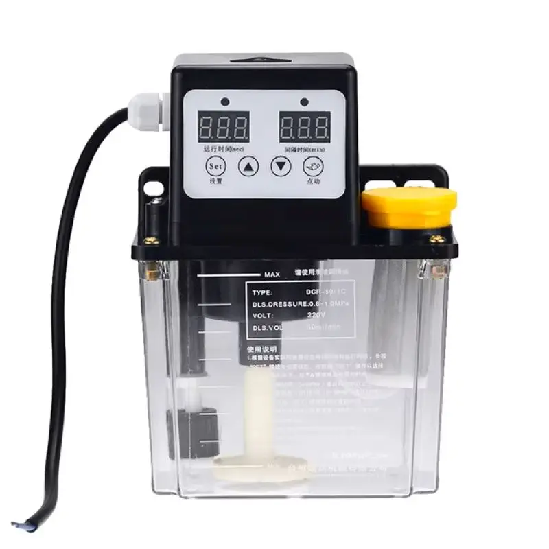 

Duanrun 0.5/1/2 Liters 220V cnc electromagnetic lubrication pump lubricator lubricant pump automatic lubricating oil pump