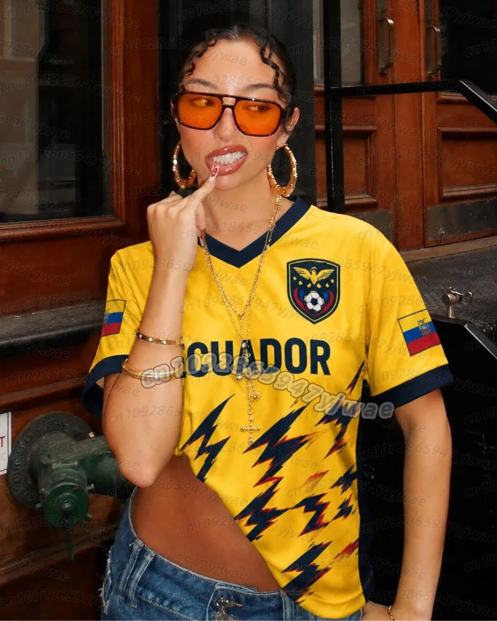 Camiseta de Futebol do Equador para Fãs, Verão 26, Masculina e Feminina, Presente para Amantes, Camiseta Plus Size para Fãs de Rua, Camiseta Masculina