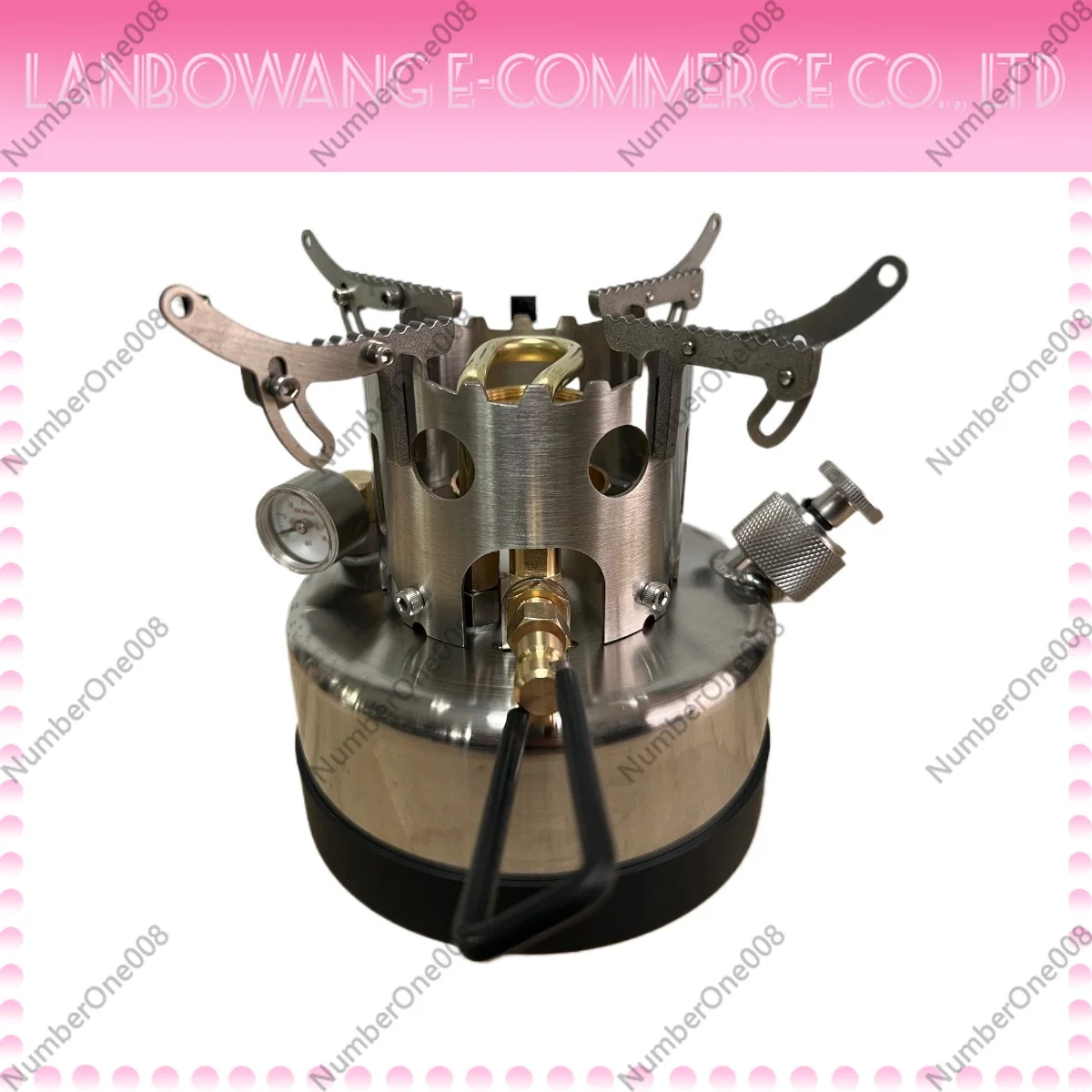 Integrated Alcohol Vaporizing Outdoor Stove, Portable Fire Burner Camping Gasifier Cooker for Boiling Tea Cooking view 3