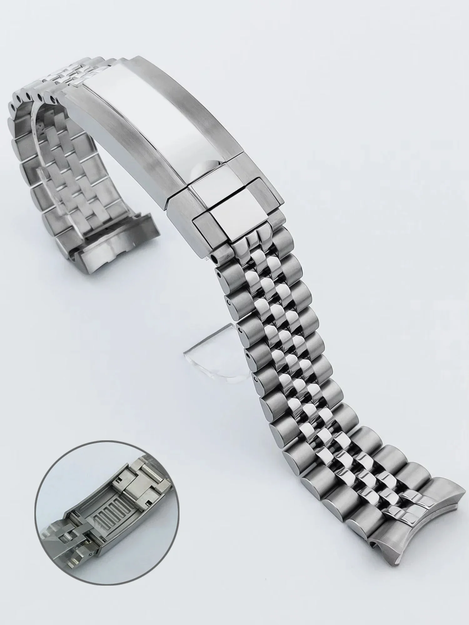 

Ремешок для часов Jubilee 904, 20 мм для Rolex Submariner Oyster Perpetual, мужской ремешок, роскошная цепочка для часов, модные детали, запасные аксессуары