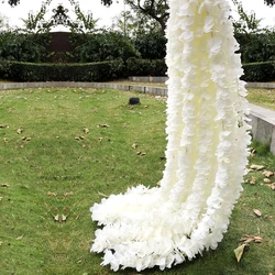 10pcs 2M/3M Orchid Rattan Artificial Silk Flower Vine For Home Wedding Garden Decoration Hanging Garland Wall Fake Flowers