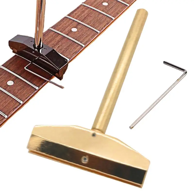 

Guitar Fret Press Professional Fret Press Tool Portable Musical Instruments Accessories Bass Maintenance Supplies For Men Women