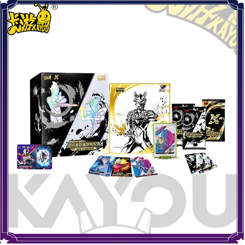 

Kayou Genuine Ultraman Cards Collectible Decks Blind Box Toys Gifts