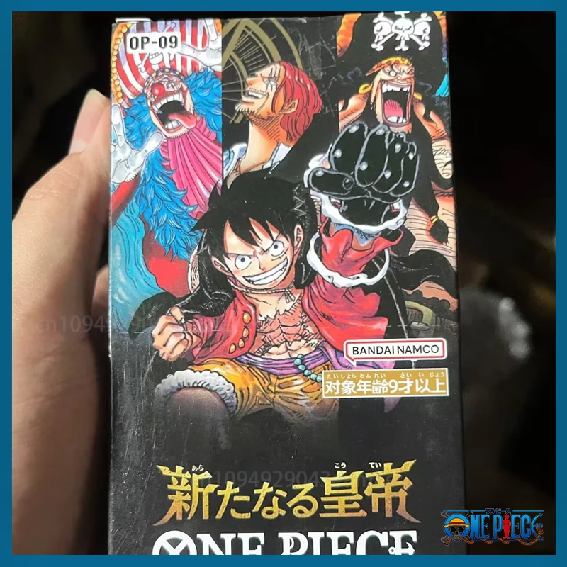 

100%Original Anime Booster Hot Sale Box One Piece Op07 Op08 Op09 Awakening Of The New Era Tcg Collection Card Toy Gift In Stock