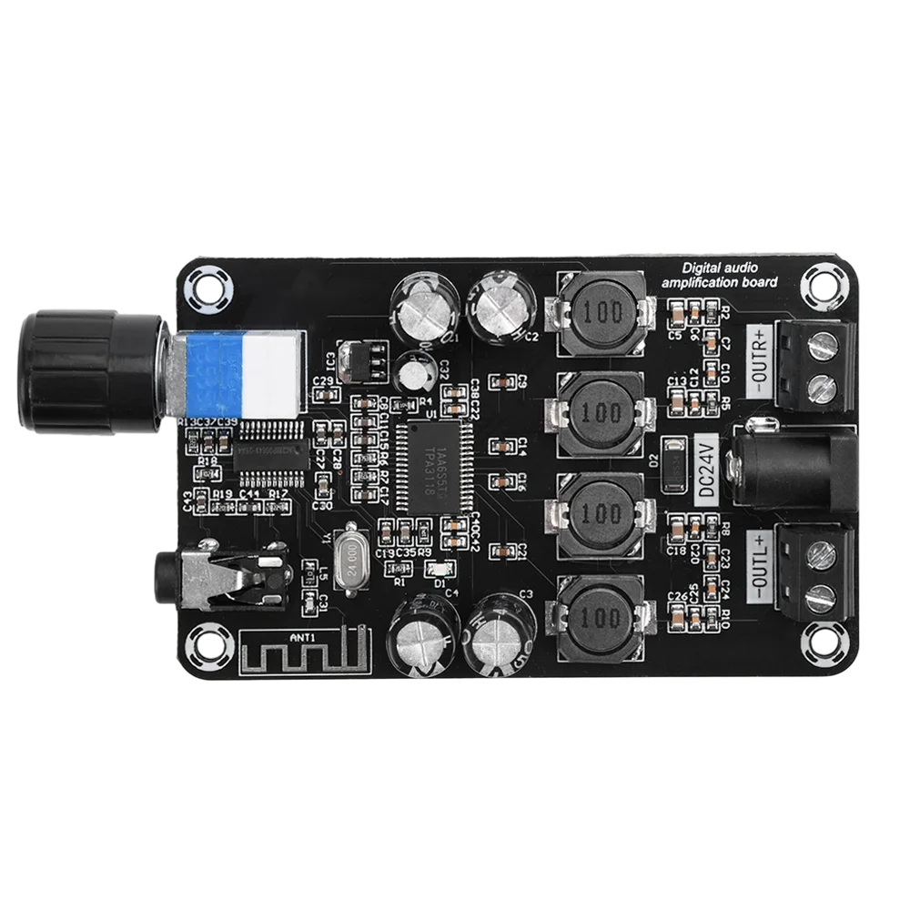 XH-A415 HD Digital Audio Amplifier Board Original Chip TPA3118D2 50W*2 Dual Channel Sound Amplifier Module 50WX2 AUX/Bluetooth 1