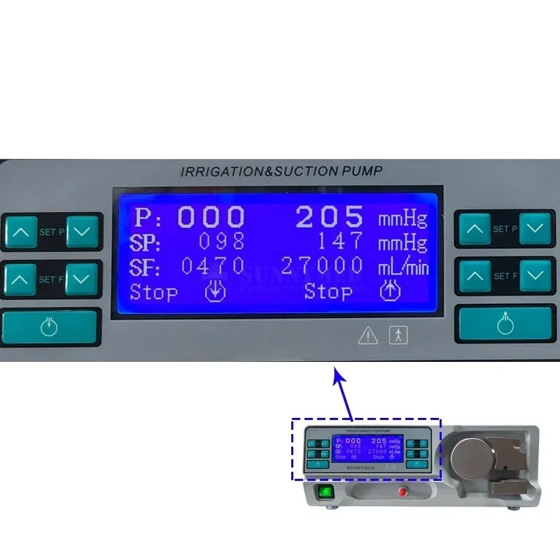 

SY-P044-2 Premium Multiple Style Gynecology Laparoscopic Medical Endoscopy Suction Irrigation Pump