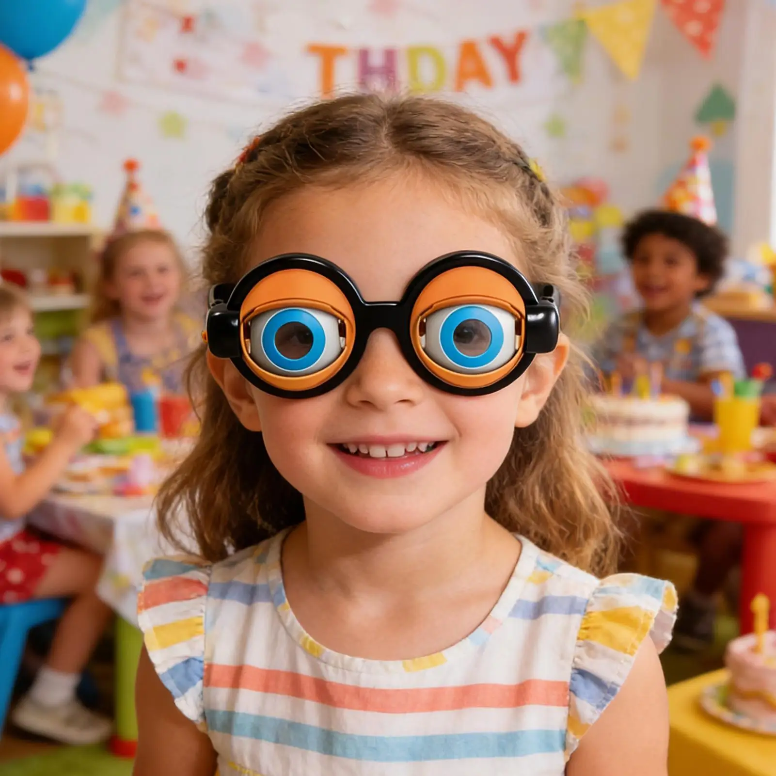 Fun Sunglasses Funny Glasses Prank Stuff Shaking Eye Sunglasses Gag Props For Kids Boys Teens Party Holiday Photo Booth Costume