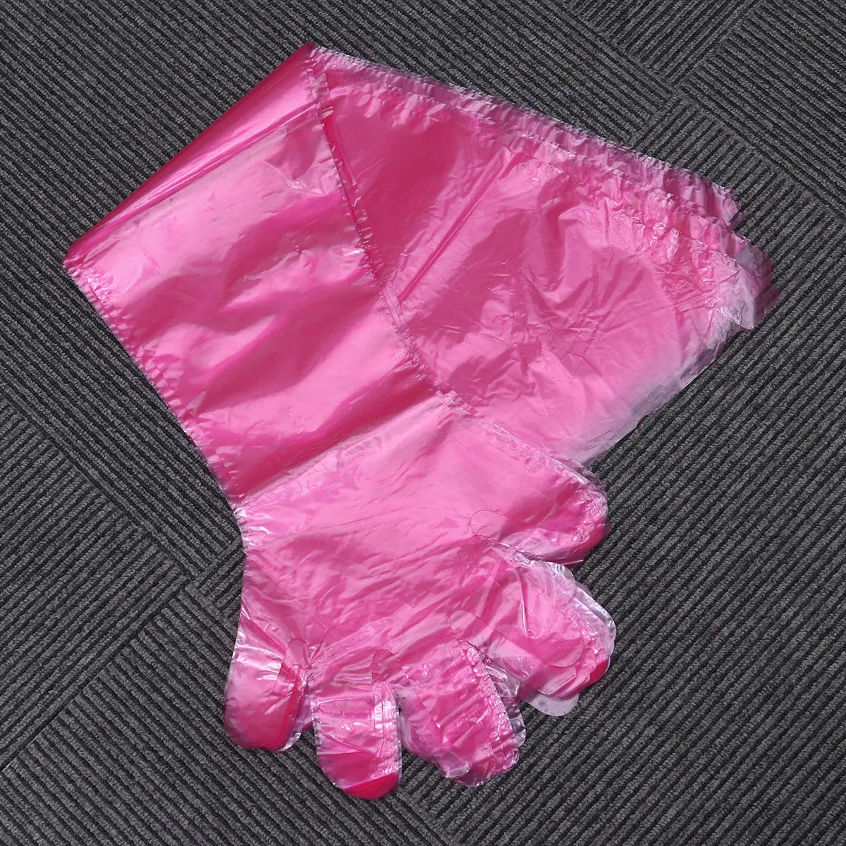 100Pcs Long Arm Gloves 85Cm Extra Length Disposable Farm Animal Gloves for Cattle Horse Buffalo Donkey Rectal