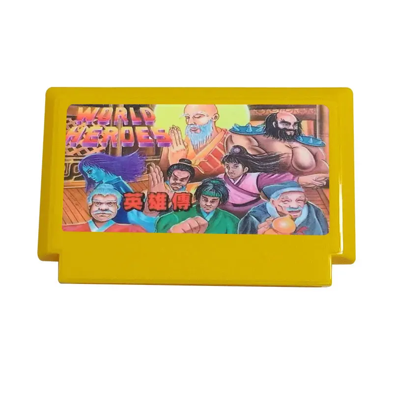 WDRLD HEROES 8 Bit Game Cartridge For 60 Pin TV Game Console Japanese version