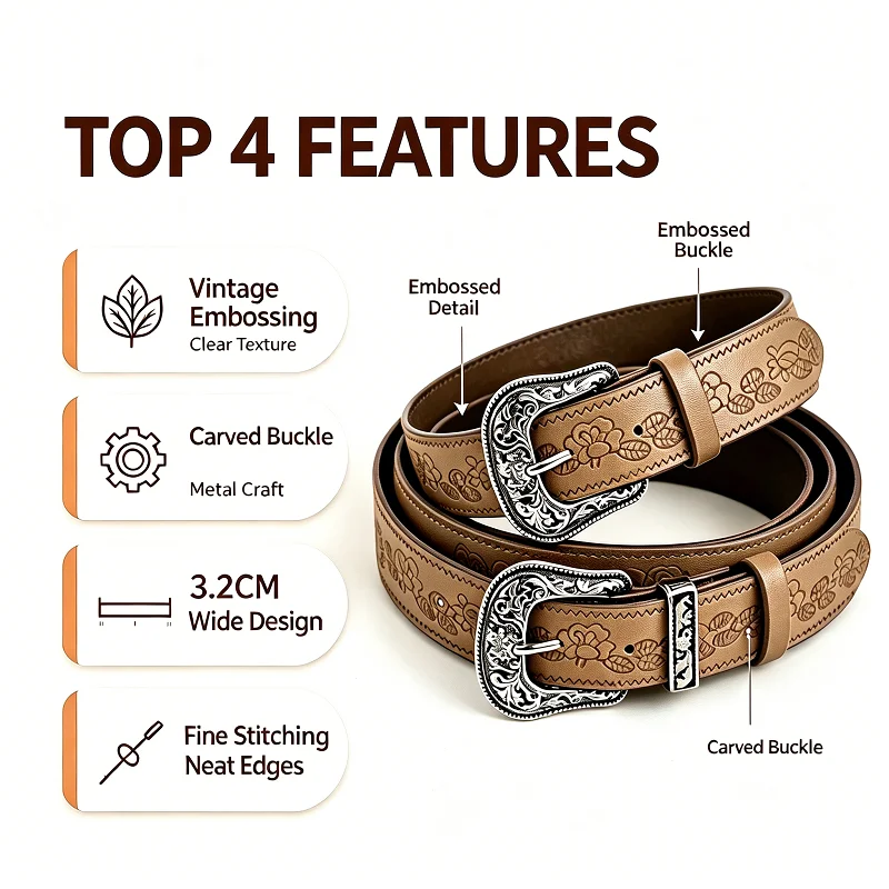 Unisex Jeans Belt Goth Y2k Designer Belts For Women High Quality Luxury Black Punk Accessory Waistband Men Belt Boho