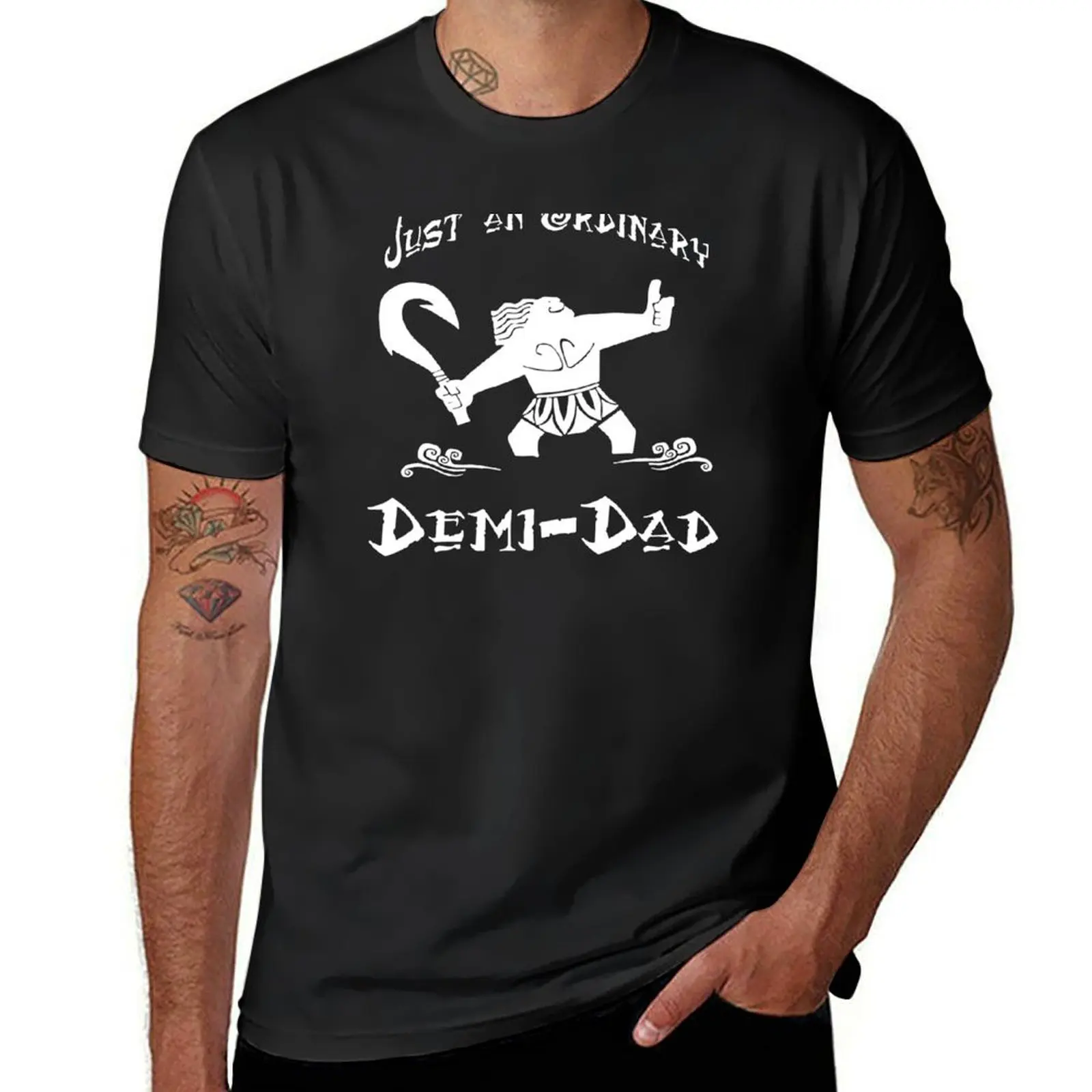 

Just an ordinary Demi-Dad - Father day T-Shirt customs oversizeds aesthetic clothes heavyweight t shirts for men