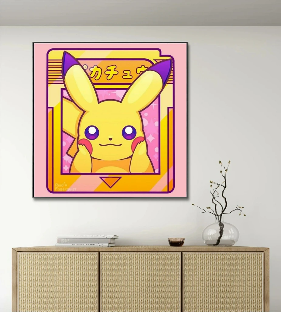 Pokemon Cute Cartoon Kawaii Cross Stitch Diamond Painting Puzzle Drawing Creation Mosaic Home Decor 5D DIY Art Kid Novelty Gift