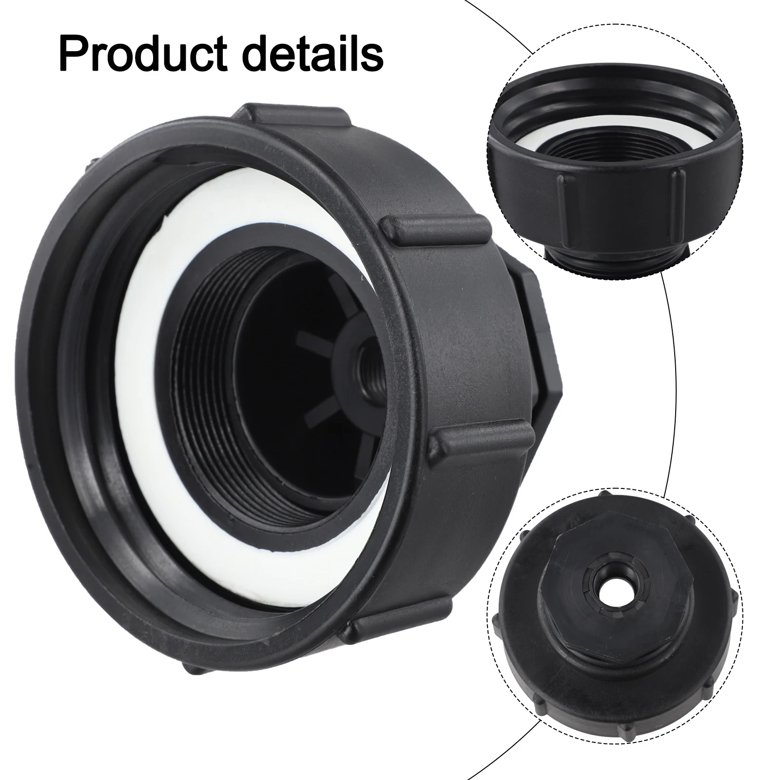 

Industrial Fitting IBC Container Adapter Rainwater Collection As Picture Coarse Internal Thread Easy Assembly With Fittings