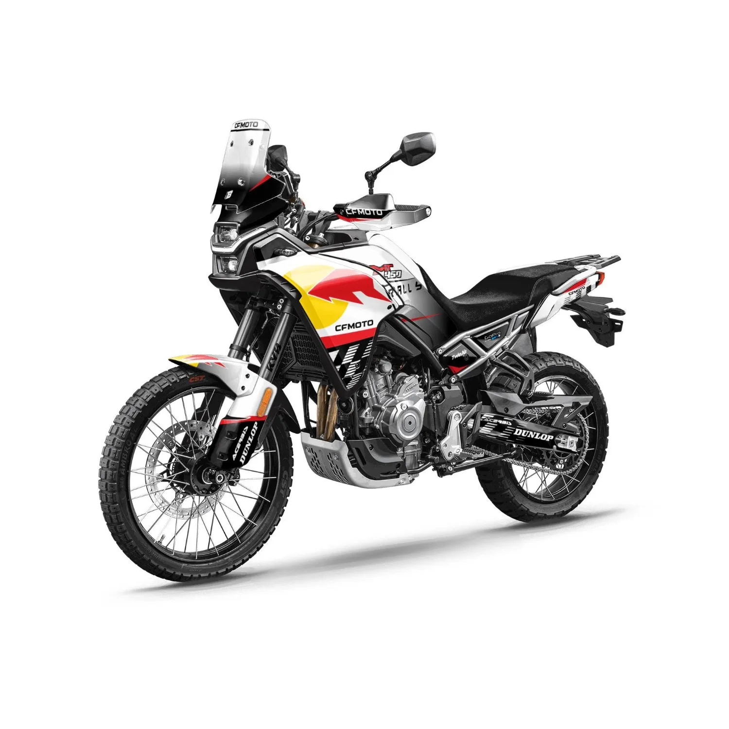 Motorcycle Body Fairing Sticker Decal Protective Street Bike Full Graphic Kit  For CFMOTO 450MT 2024-2026 Design 29
