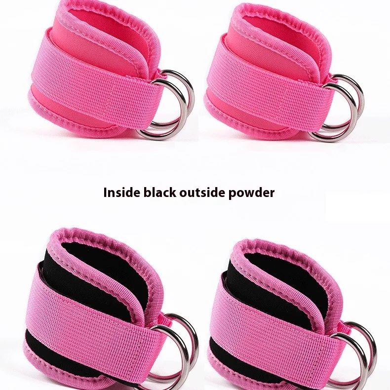 Fitness ankle loop, ankle buckle, leg muscle trainer, buttocks, leg straps, hook legs, gantry frame, tension rope accessories