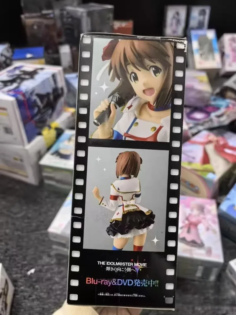 Oryginalne figurki akcji The Idolmster Hagiwara Yukiho od Bandai Banpresto, dostępne od ręki, model anime, zabawki, ozdoba na biurko, kolekcjonerskie prezenty.