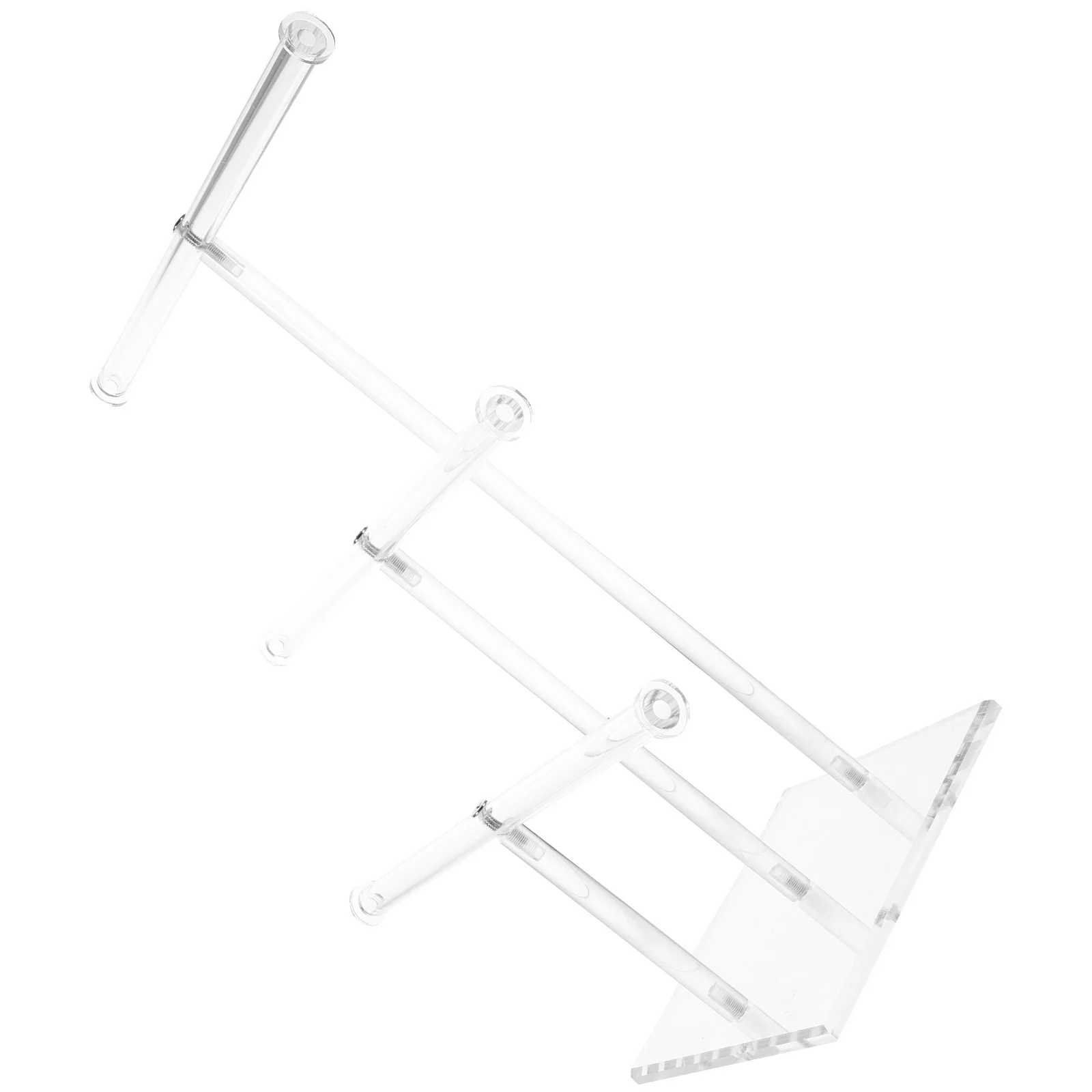 

Acrylic Display Rack For Jewelry Multilayer Earring Stand Holder Organizer Desktop Necklace Bracelet Display Stand