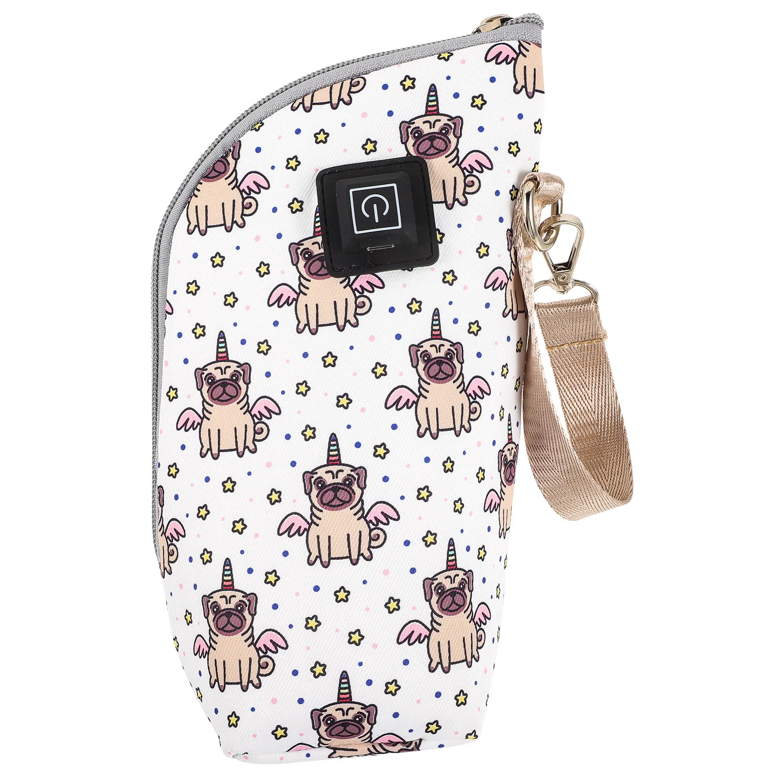 

USB Baby Bottle Warmer Portable Compact Milk Bottle Heater with 3 Temperature Modes for Travel Car Camping Outdoor Use Home