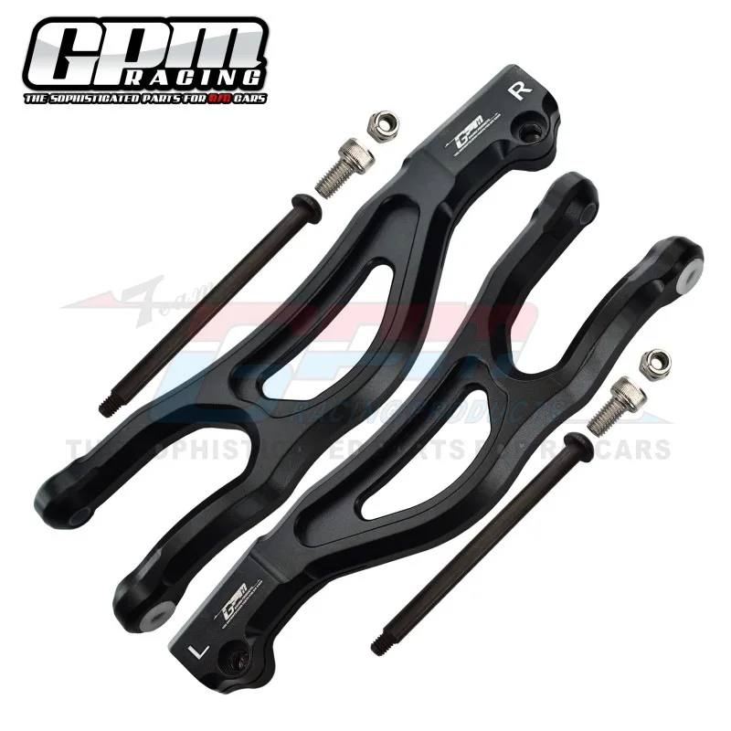 Aluminum Front Upper Suspension Arm Set 1 Pair for ARRMA 1/5 KRATON 8S ARA110002T1 RC Truck Bash Upgrade Replacement Accessory