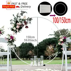 1Pc Diameter 60CM 80CM 100CM Round Balloon Arch Kit Holder Bow of Balloon Wedding Birthday Party Decor Baby Shower Background