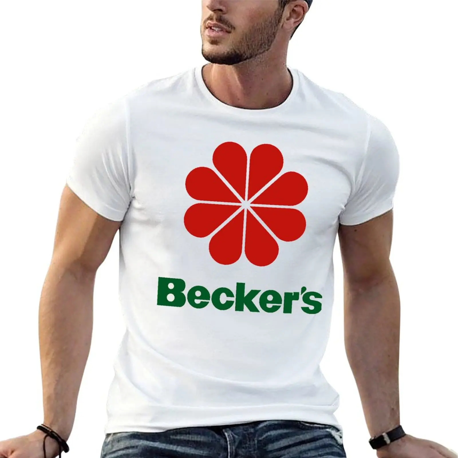 Beckers T-Shirt Casual Basic Street Style T-Shirt