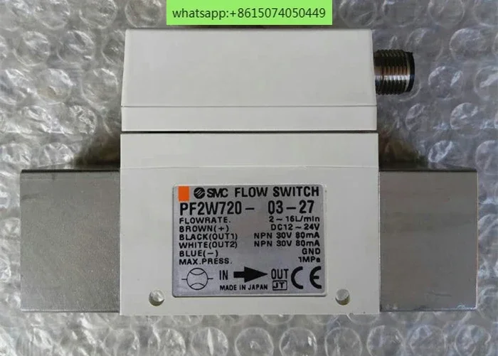 

PF2W720-03-27-M for SMC flowmeter water, good performance package