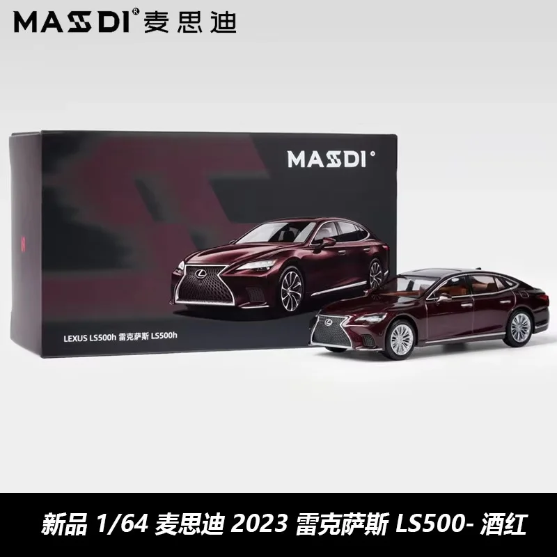 Masdi 1:64 Lexus Ls500 Simulation Alloy Car Model Diecasting Vehicle Collection Display Decor For Adult Hobbyist Custom Toy Gift view 6