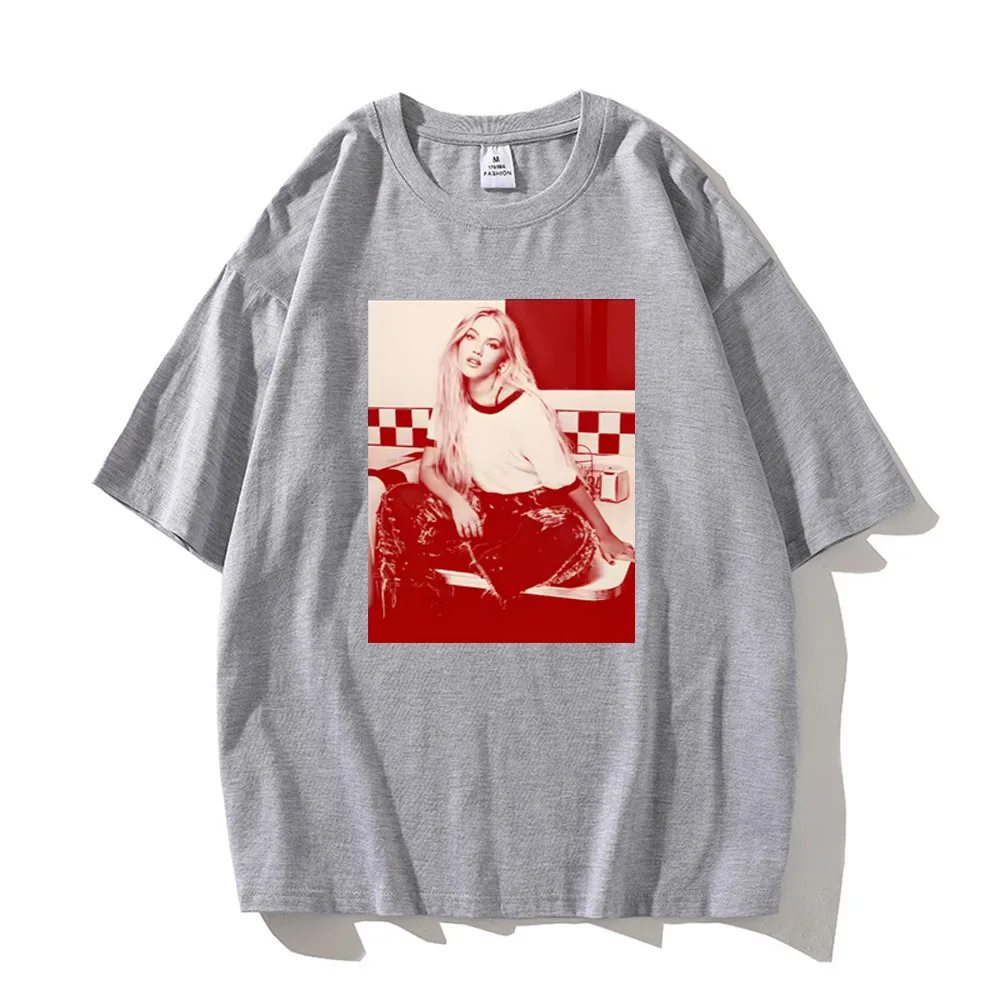 Bad Taste Photo Tee Freya Skye Merch Baumwoll-T-Shirt für Herren, Grafikdruck, kurzärmeliges T-Shirt, Damen, Sommer, lässig, Streetwear, Y2K – Detail 5
