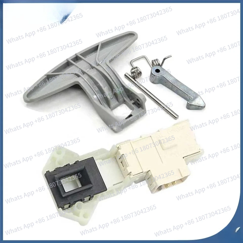 1 مجموعة جديدة الأصلي للغسالة مفتاح الباب WD-N80030 WD-T12235D الباب التعشيق التبديل مقبض الباب #1