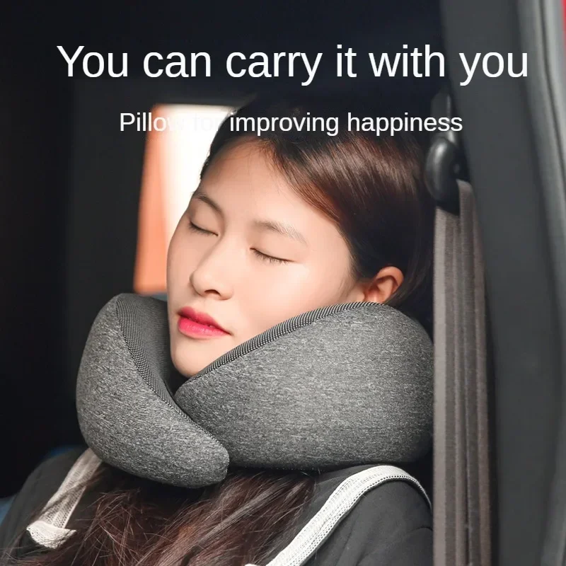 Travel Neck Pillow Travel Neck Cushion Durable U-Shaped Travel Pillow Portable U-Shaped Pillow Undeformable Airplan